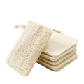 Bosque de brote de loofah esponja exfoliante de lofah almohadillas